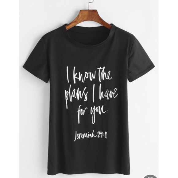 !XL LEFT! Jeremiah 29:11 Tee ✝️ - Picture 2 of 5